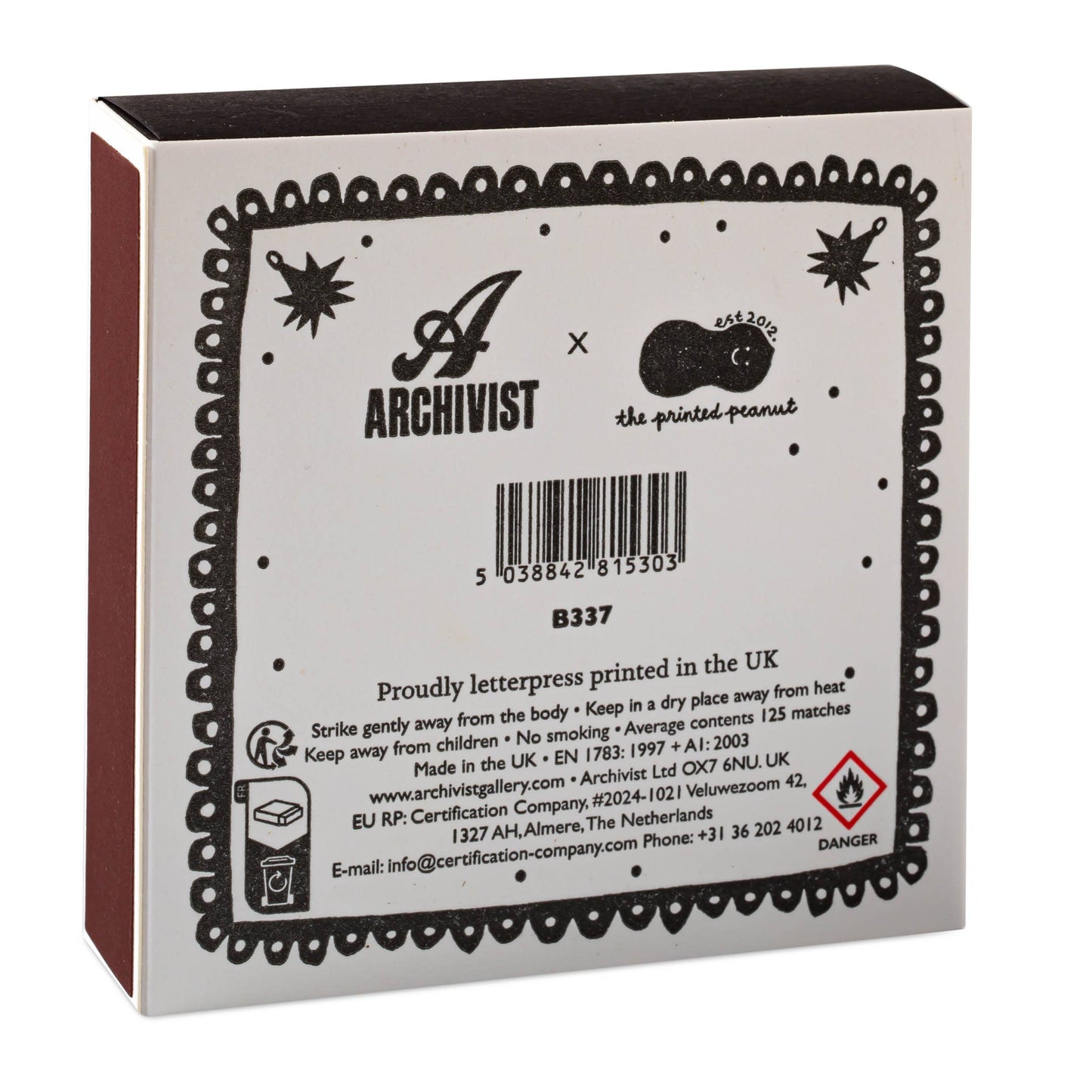 Black Miracle | Square Matchboxes 🎃