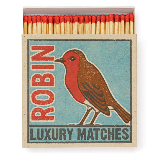 The Robin | Square Matchboxes 🎄