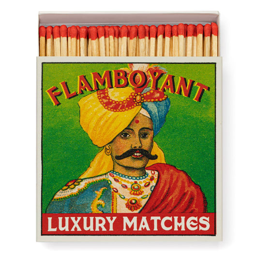 Mr Flamboyant | Square Matchboxes