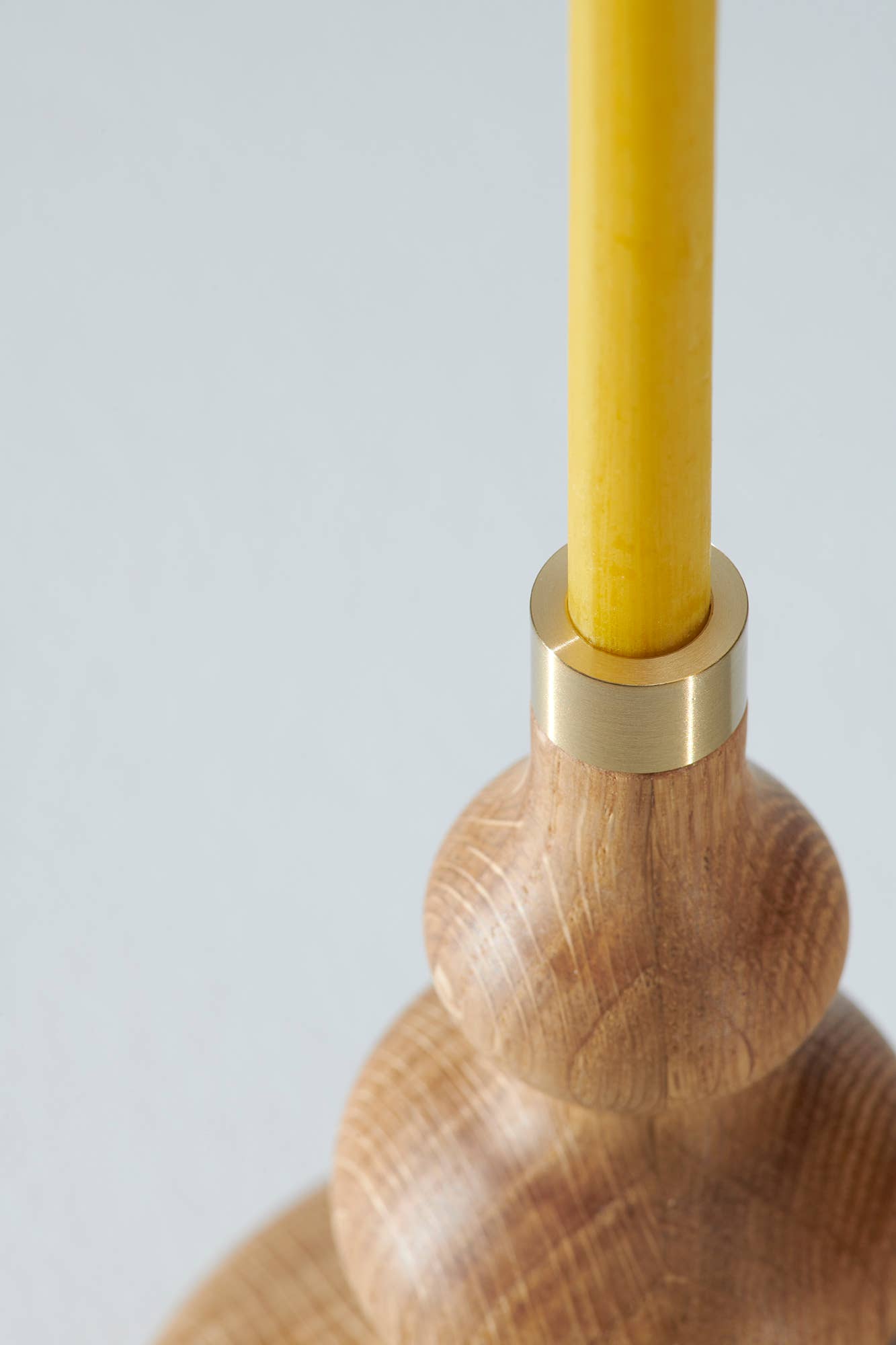 TREE Candle Holder: Shiny Brass Socket