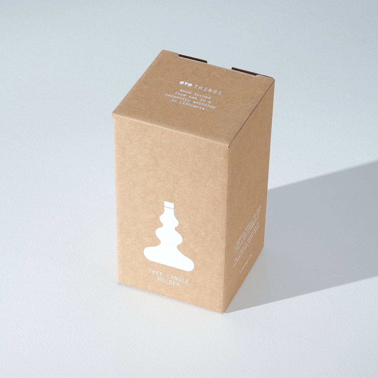 TREE Candle Holder: Shiny Brass Socket