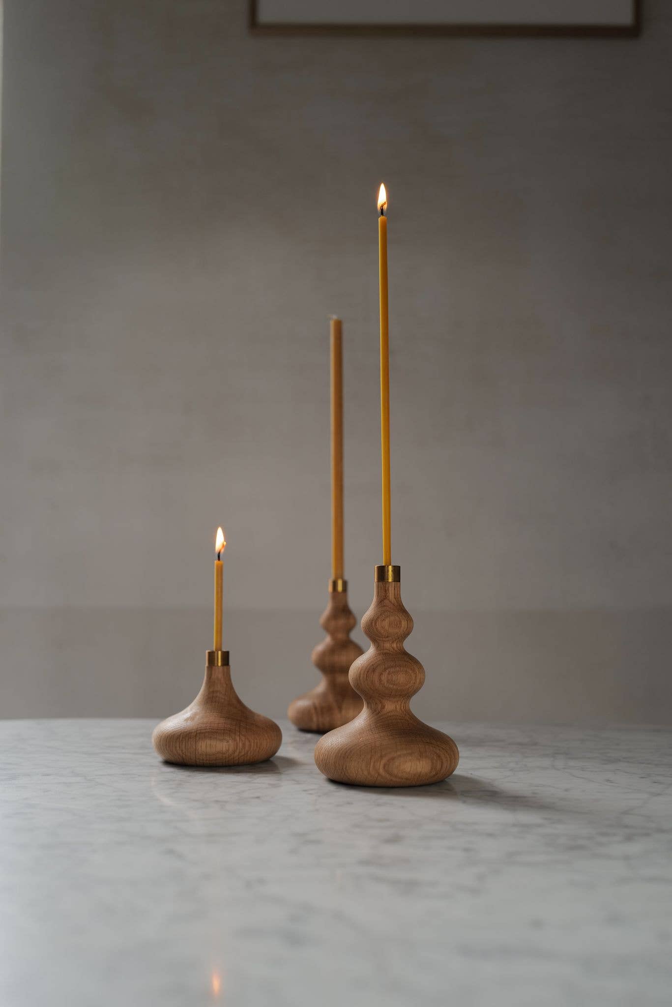 TREE Candle Holder: Shiny Brass Socket